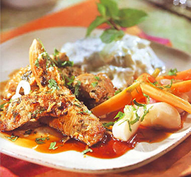 recette top-regime.com - Dinde façon papillotes