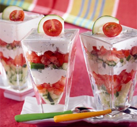 recette top-regime.com - Verrine de l'été